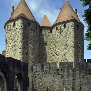 Carcassonne, La Cité - Porte Narbonnaise