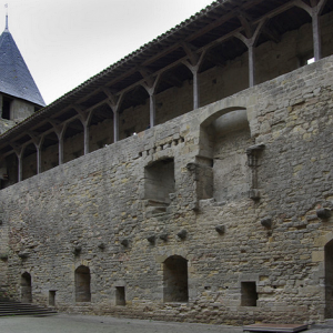 Carcassonne, Château Comtal - C12th building