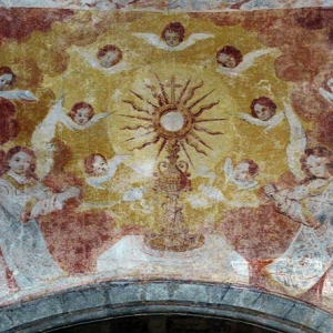 Abbaye de St Papoul  - fresco