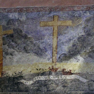 Abbaye de St Papoul  - fresco