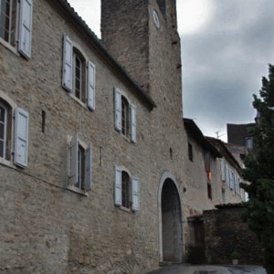 St Lizier - clock tower