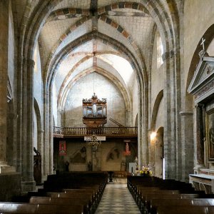 St Lizier, St Girons Cathedral - west end