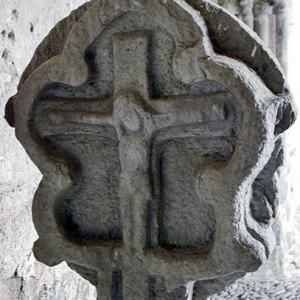 Audressein, Église Notre-Dame-de-Tramesaygues - calvary