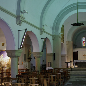 St Martin-d'Oydes, Église St Anastasius