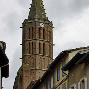 Lezat-sur-Lèze, Èglise St-Jean-Baptiste