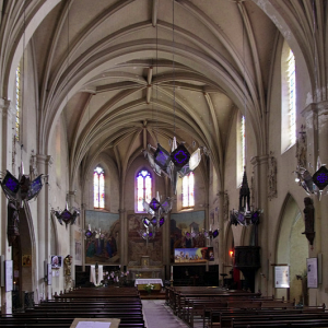 Lezat-sur-Lèze, Èglise St-Jean-Baptiste