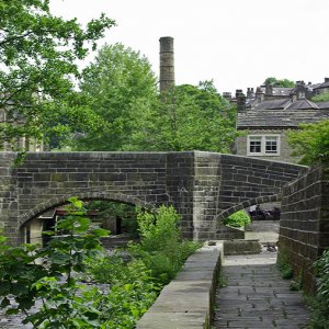 Packhorse bridge, Hebden Bridge