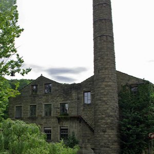 The mill, now the the Innovation Shop and Cafe Bar, Hebden Bridge