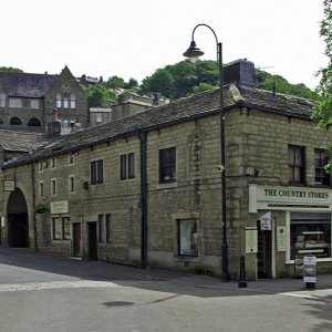 The old Barn and farmhouse on Bridge Gate, Hebden Bridge