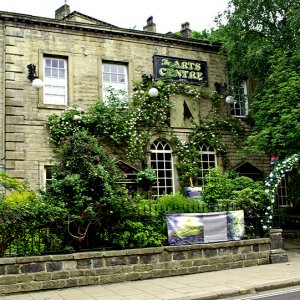 The Ebenezer Chapel on Market Street, which is now the Arts Centre, Hebden Bridge