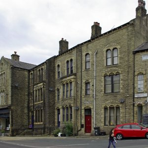 Victorian Houses on Market Street, Hebden Bridge