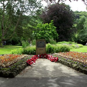 Memorial Gardens. Hebden Bridge