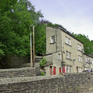 The Buttress, the old packhorse route between Hebden Bridge and Heptonstall