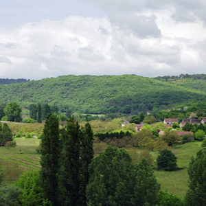 View from Maison Forte de Reignac
