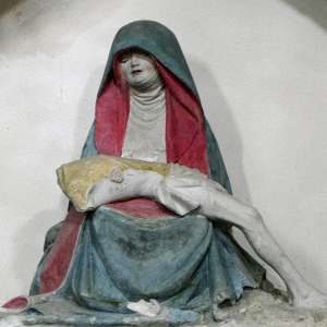 Castelnau-de-Montmiral, church - C15th Pieta