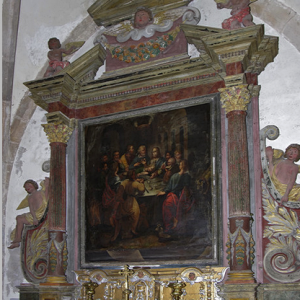 Montricoux church - reredos