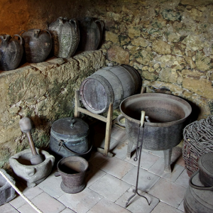 Maison Forte de Reignac - pantry