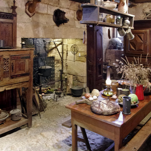 Maison Forte de Reignac - kitchen