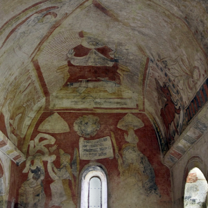 Montferrand-du-Périgord, Church of St Christopher in the Graveyard