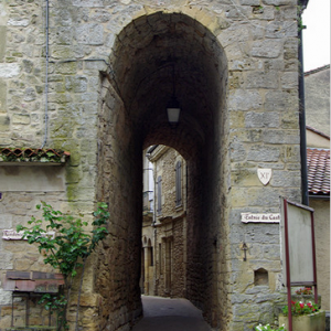 Belvès, entrance to Castrum