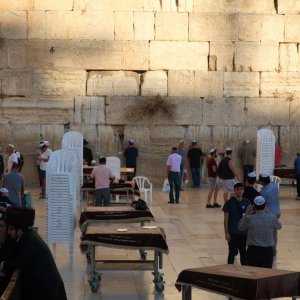 Western Wall, Men's Section