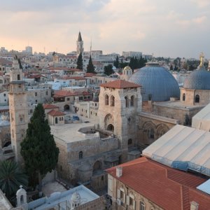 View of Church of the Holy Sepulchre