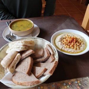 Lunch at Pundak Neot Semadar