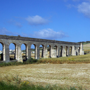 Remains of C19th aqueduct