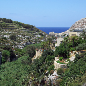 Looking down Wied tax-Xlendi