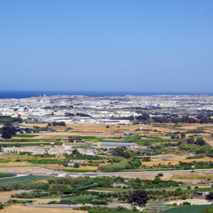 Mdina - view north from the walls