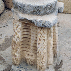 Hagar Qim - decorated 'altar'