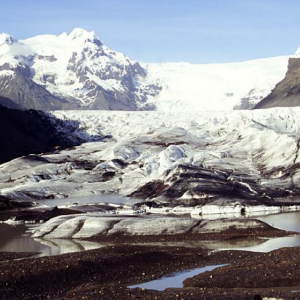Svínafellsjökull - snout and glacier