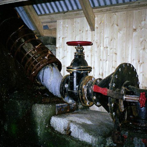 Hundafoss HEP turbine
