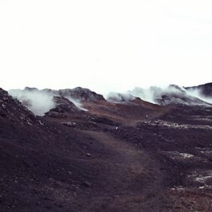 Leirhnjúkshraun - lava field