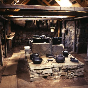 Grenjadarstadur - old kitchen