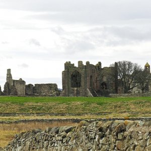 Lindisfarne Priory and St Mary's Church, Holy Island