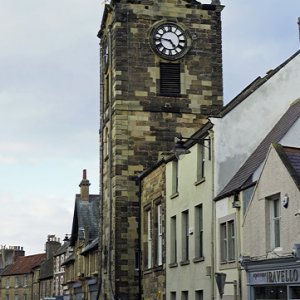 Town Hall clock tower, Alnwick