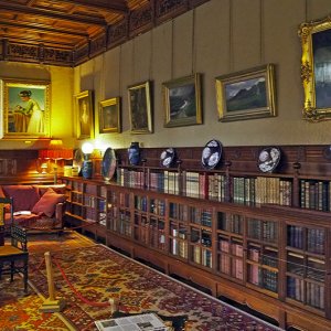 Library, Cragside