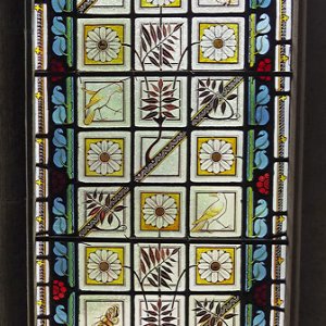 Morris stained glass window, Cragside