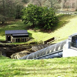 Pump House and Archimedes Screw, Cragside