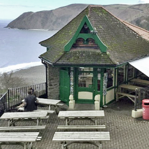 Cafe, Lynmouth and Lynton Cliff Railway