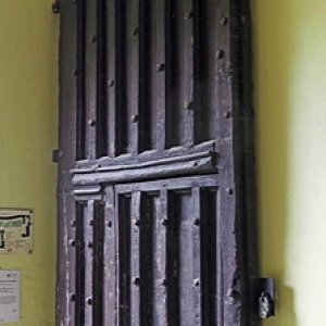 The original gates, Balliol College, Oxford