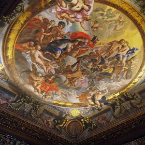 Second George Room - painted ceiling
