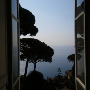 view from Villa Rufolo in Ravello