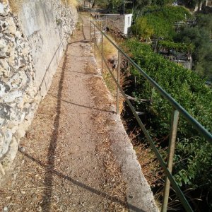 path from Torello to Minori on the Amalfi Coast