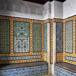Tiled walls