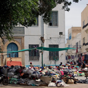 Sfax secong hand clothes market