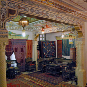 House of the Bey carpet shop, Kairouran