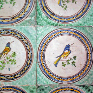 Tiles in Tourbet el Bey