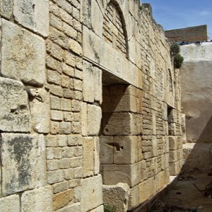 Dar el Kous (Church of St Peter), El Kef - exterior side wall